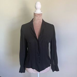 Vintage 00s Ann Taylor Silk Blouse
